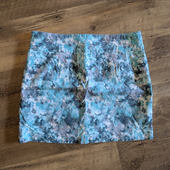 Zac & Rachel Blue Mini Pencil Skort Casual - Picture 5 of 8